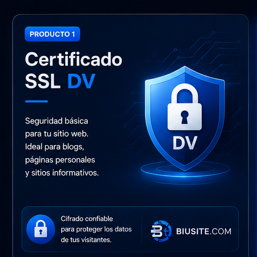 Certificado SSL DV
