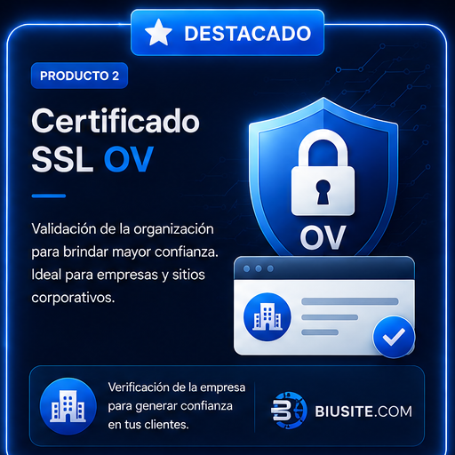 Certificado SSL OV