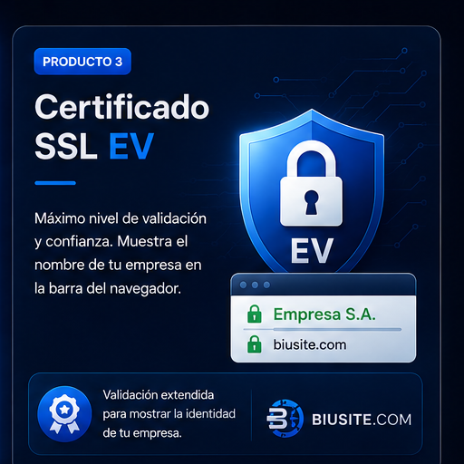 Certificado SSL EV